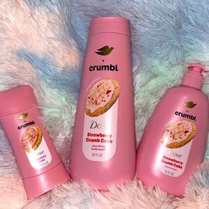 Dove x Crumbl set of 3
Body wash
Hand wash
Deodorant